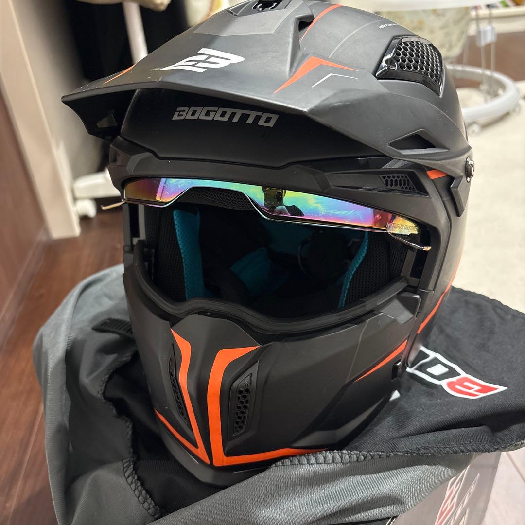 Bogotto RADIC アドベンチャーヘルメット　L フルフェイスヘルメット