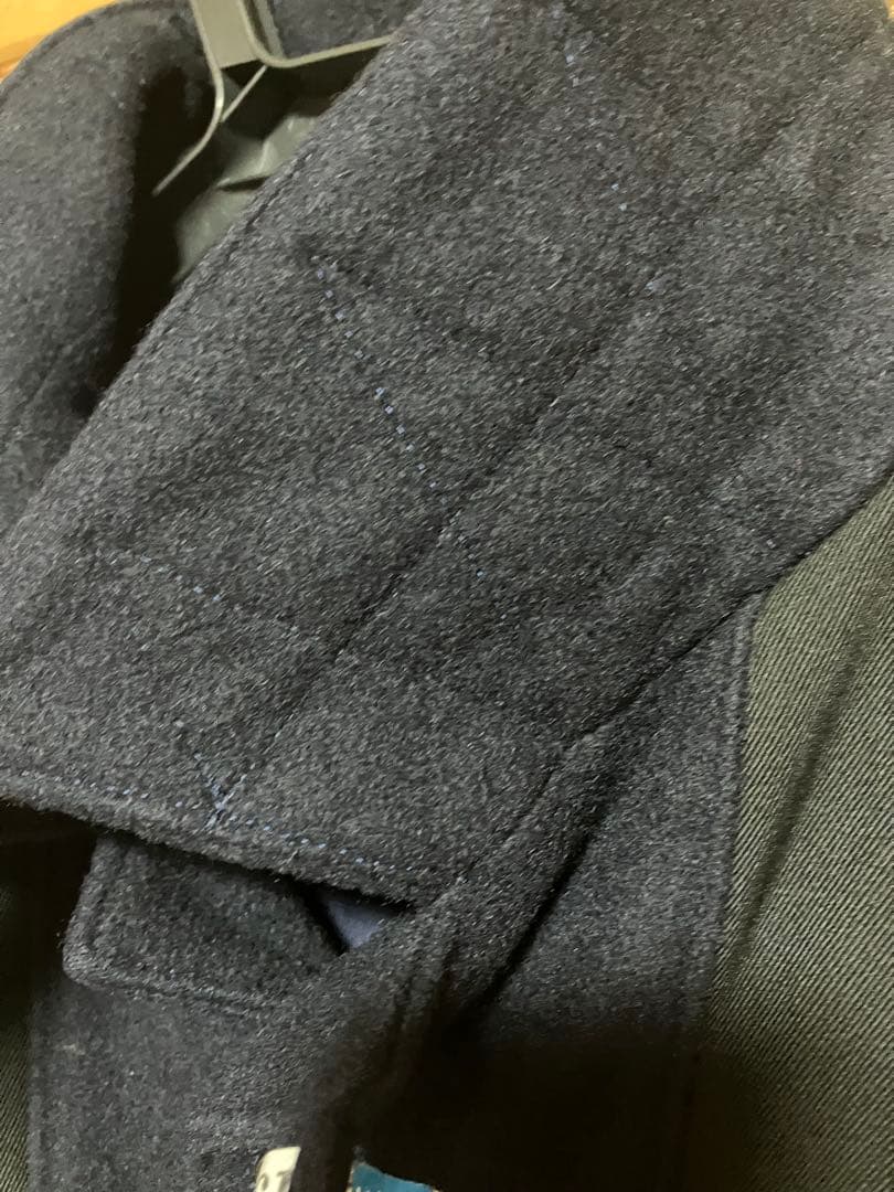 ヨージヤマモト　アーカイブ　ウールジャケット　コート　切り替え　Y-3