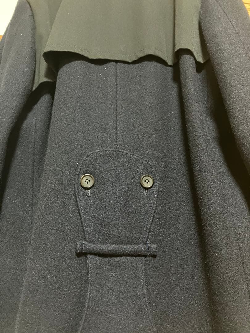 ヨージヤマモト　アーカイブ　ウールジャケット　コート　切り替え　Y-3