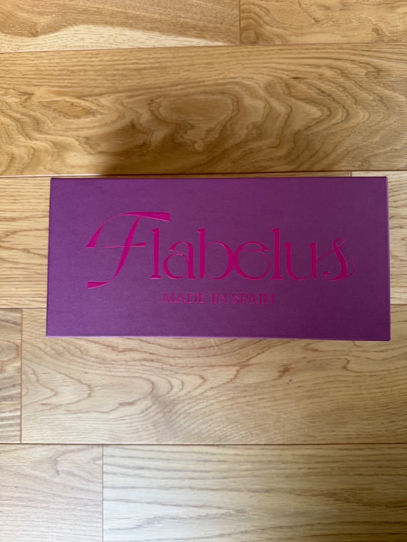 新品　Flabelus Antonia ベルベットシューズ　37