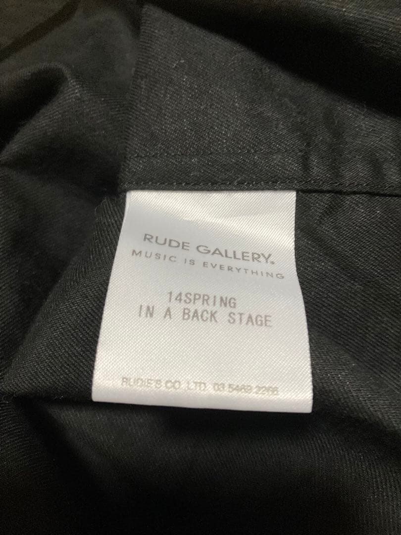 RUDE GALLERY ルードギャラリー　ボーリングシャツ　サイズ3