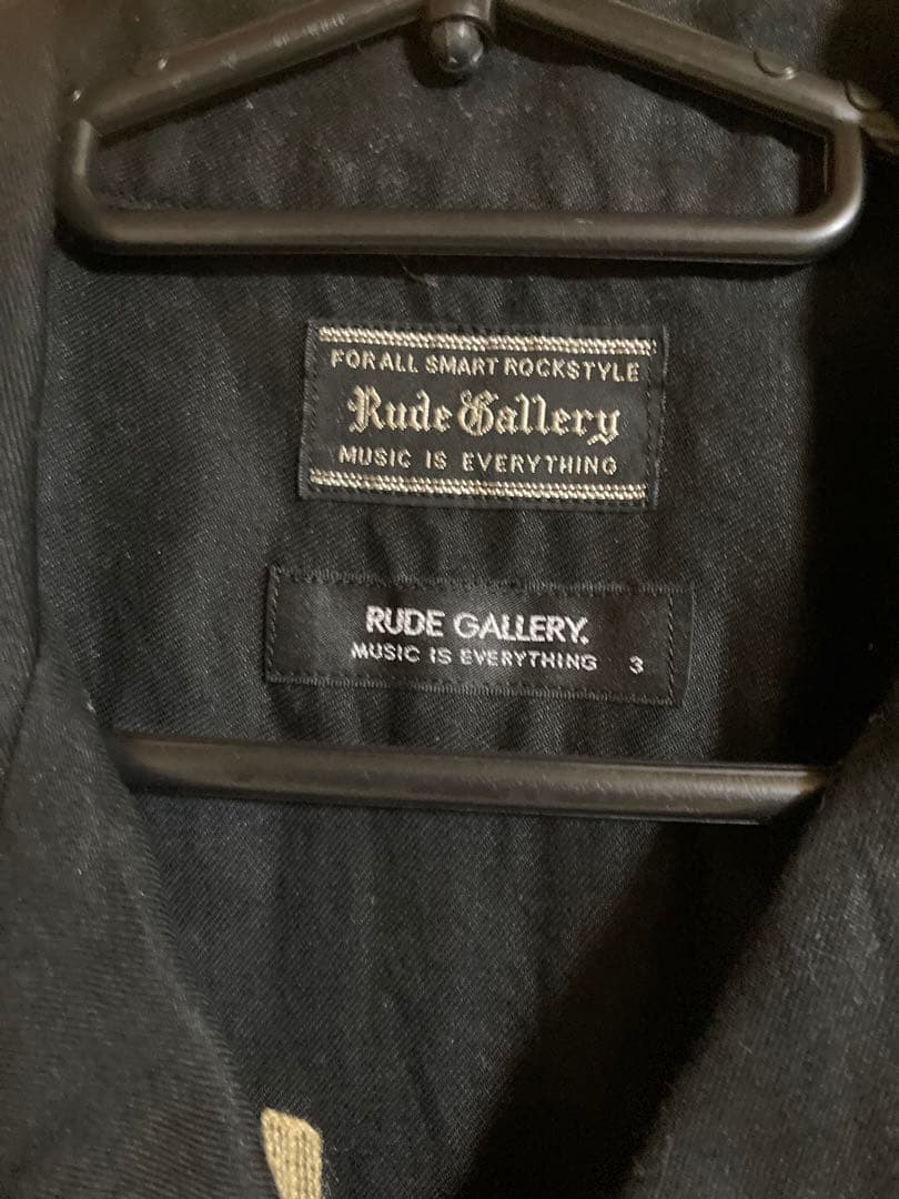 RUDE GALLERY ルードギャラリー　ボーリングシャツ　サイズ3