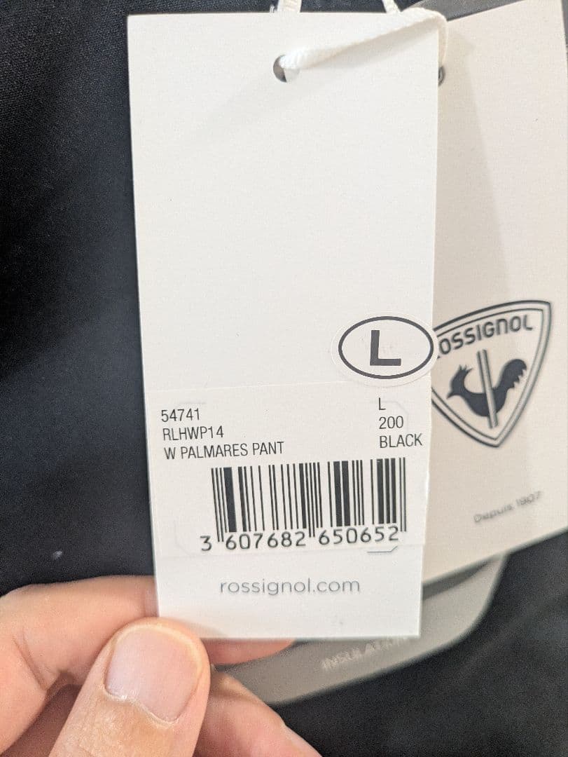 新品値下げ ROSSIGNOL W PALMARES PANT L ブラック