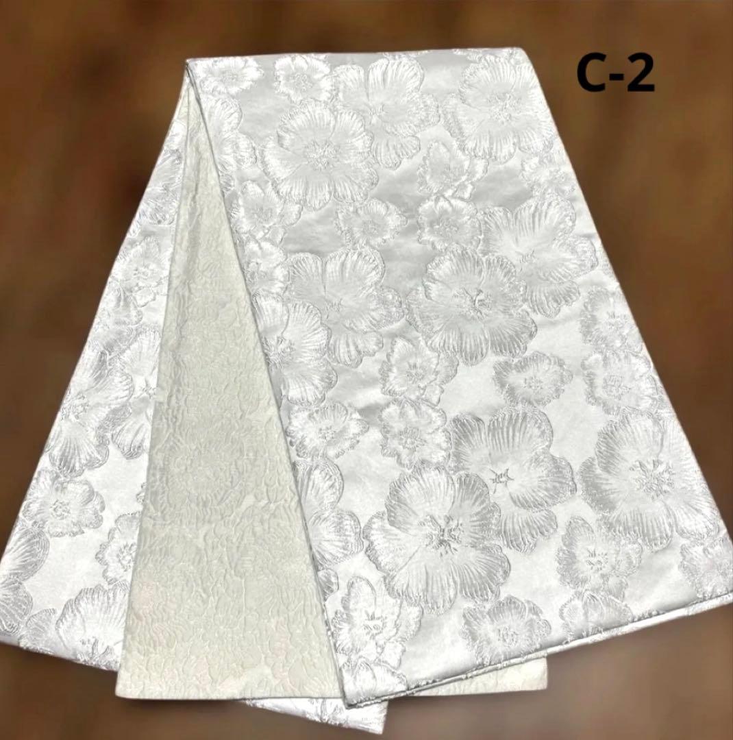 仕立済 全通柄 リバーシブル袋帯 ／C-2