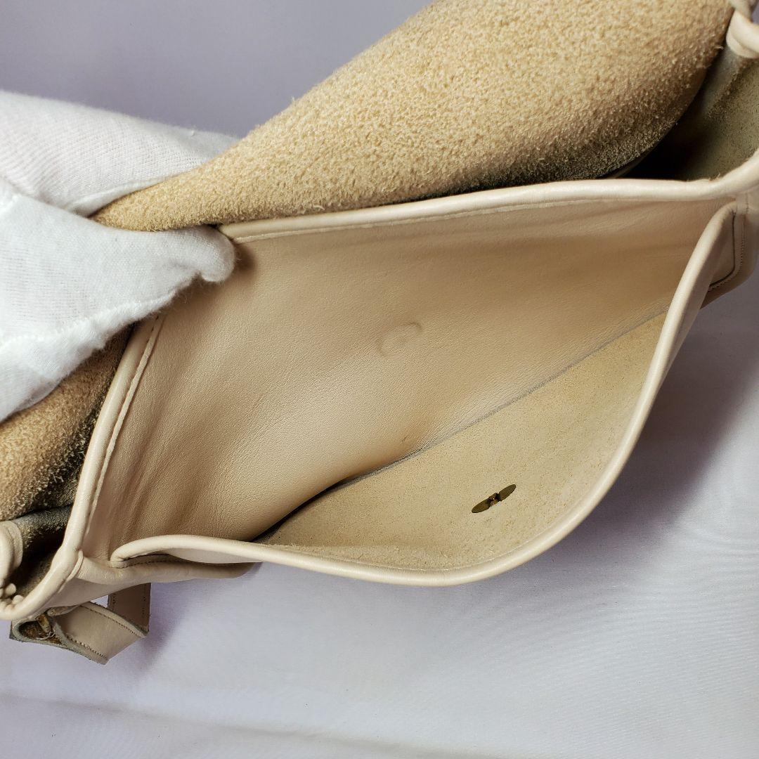 OLD COACH ベージュ ショルダーバッグ USA