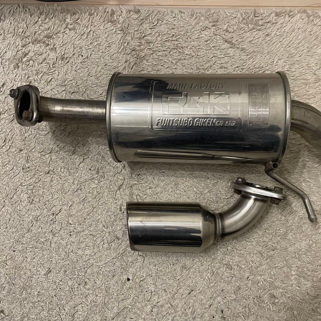 フジツボ MH21SワゴンRレガリスK ステンレスマフラーMJ21S MC22S