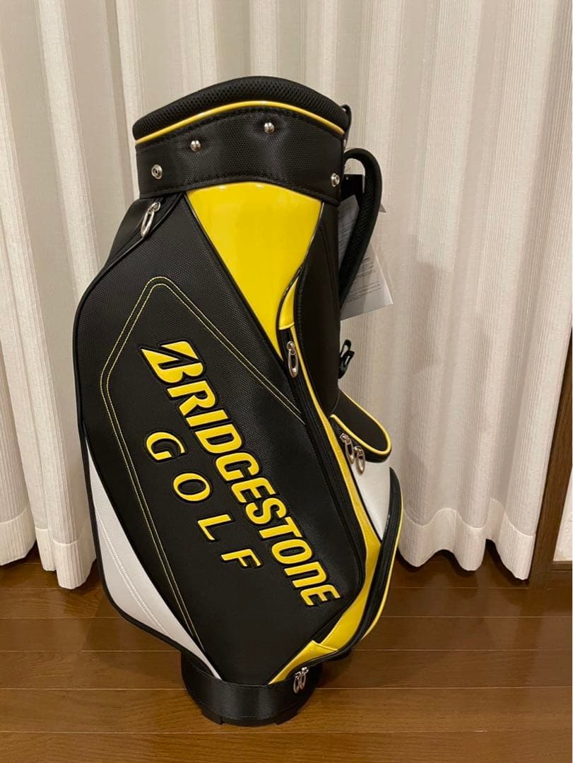 BRIDGESTONE GOLF キャディバッグ 黒/黄　新品未使用