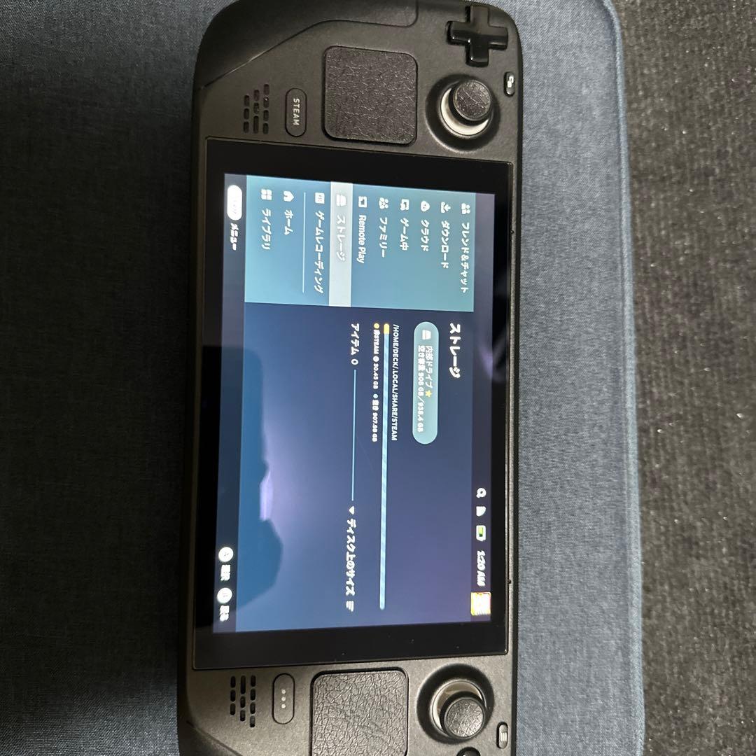 steamdeck LCD 64->1tb 増設品