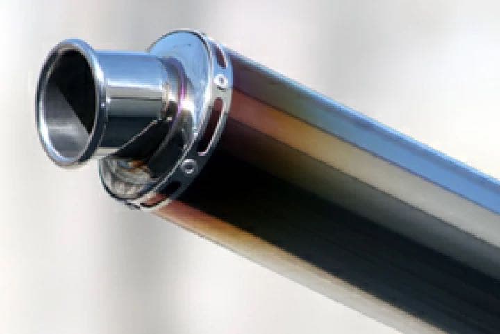 専用Realize 90φ×300 60.5φ カール チタン 汎用サイレンサー