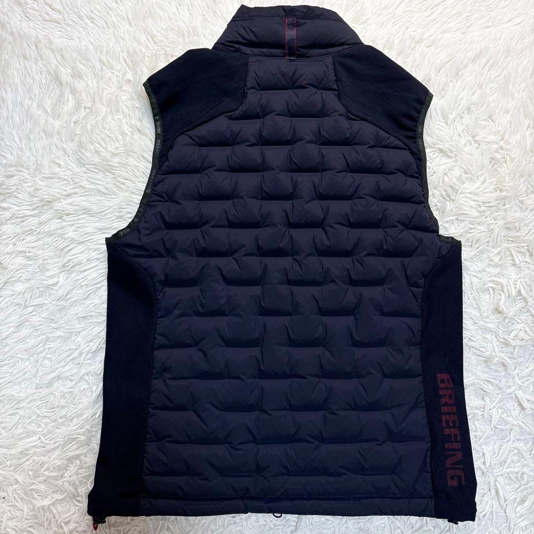 ブリーフィング　ダウンベスト　ブラック