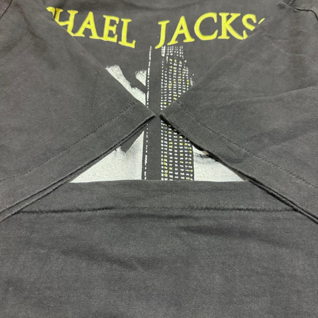 Michael Jackson ブラック・ホワイト Tシャツ XL