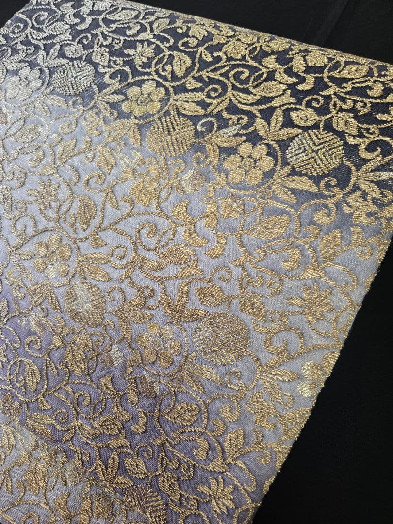 新品❤金華山織り袋帯「銀麗」六通◾弥栄織物謹製◾長尺