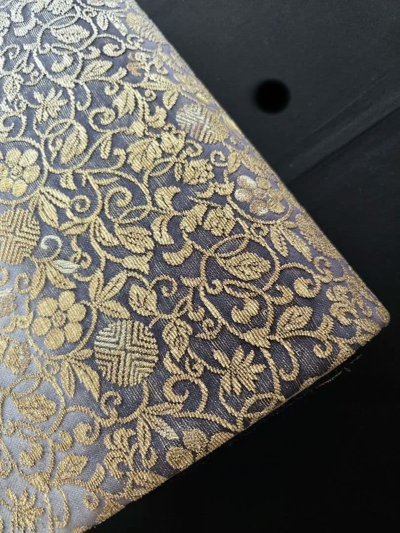 新品❤金華山織り袋帯「銀麗」六通◾弥栄織物謹製◾長尺