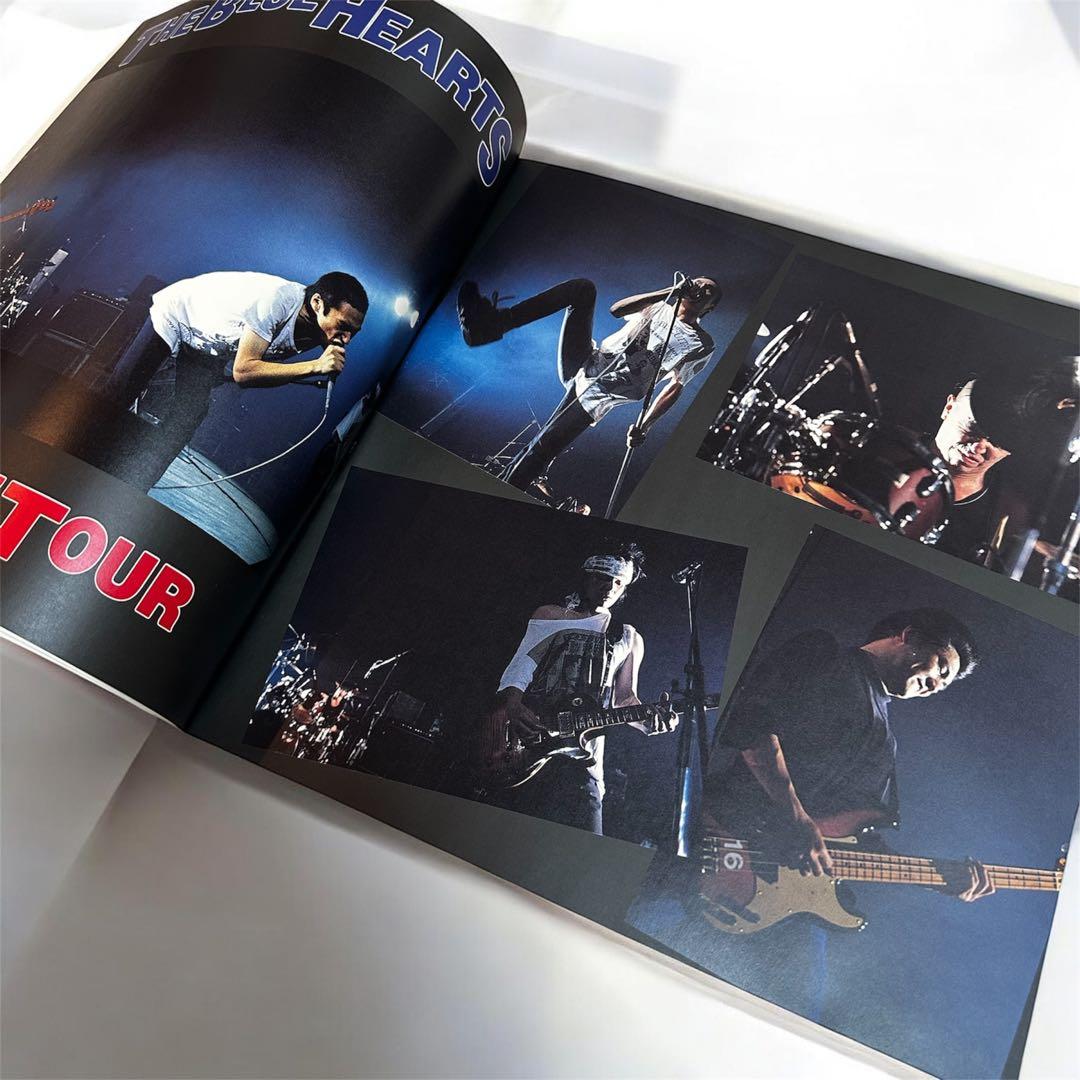 THE BLUE HEARTS ブルーハーツ1989ツアーブックLPサイズ当時物