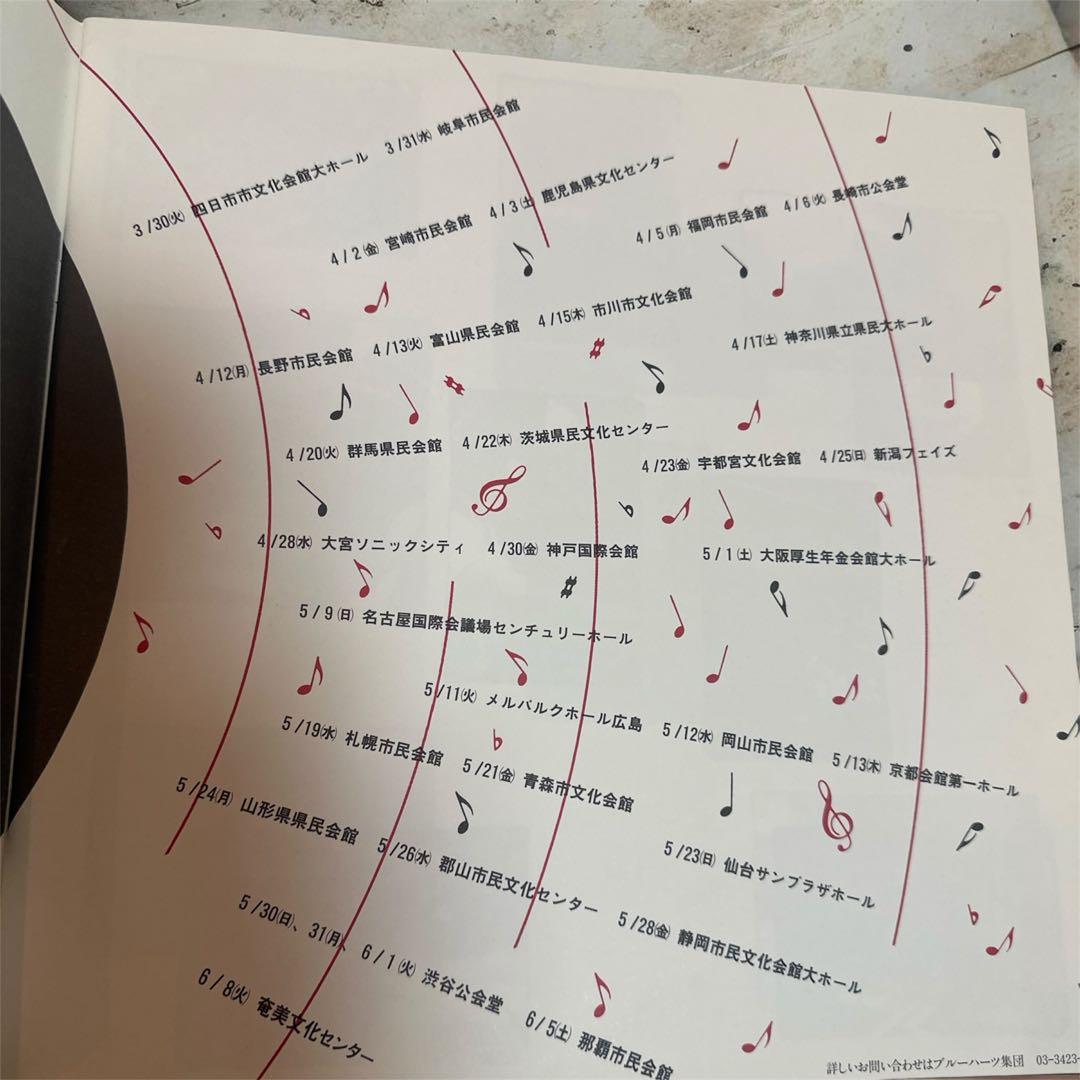 THE BLUE HEARTS ブルーハーツ1989ツアーブックLPサイズ当時物