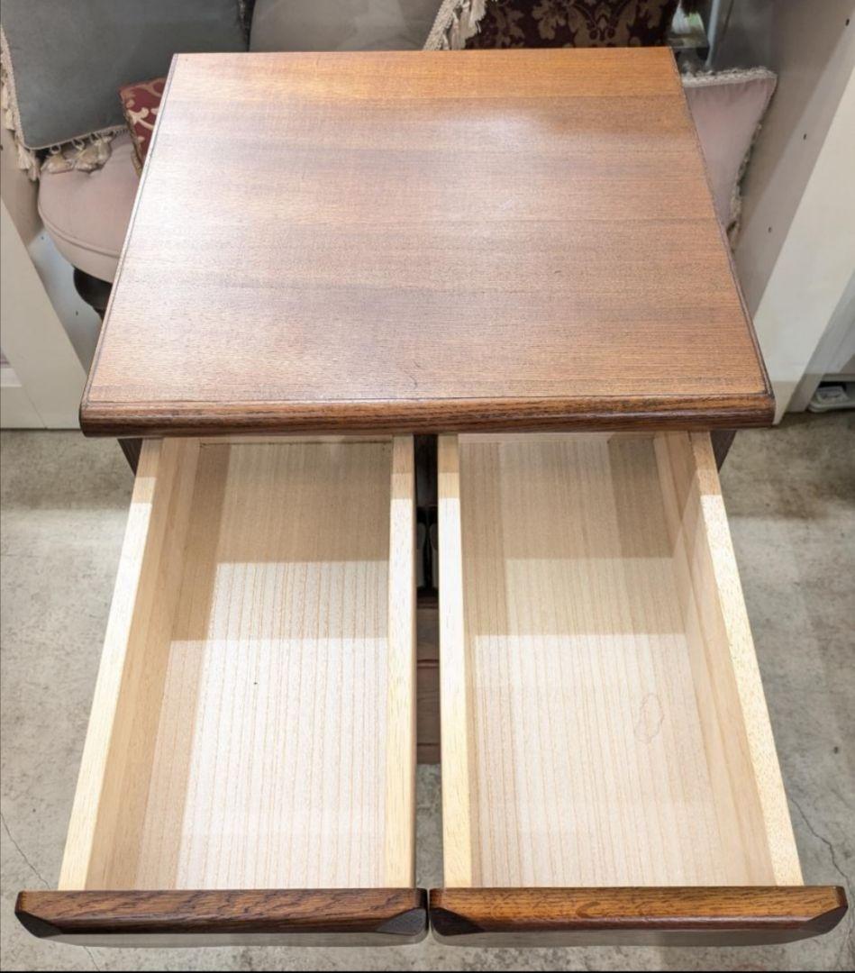 【極美品】 無垢 チェスト マルヨシ 民芸家具 4段6杯 引き出し タンス 収納