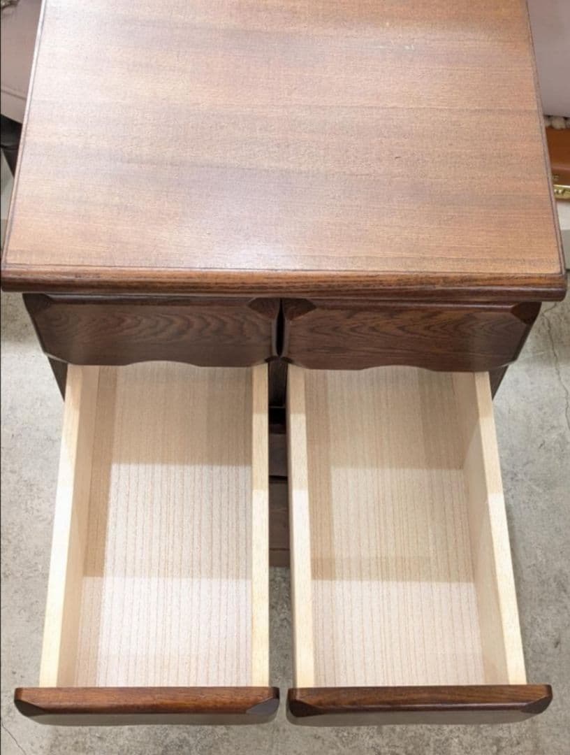 【極美品】 無垢 チェスト マルヨシ 民芸家具 4段6杯 引き出し タンス 収納