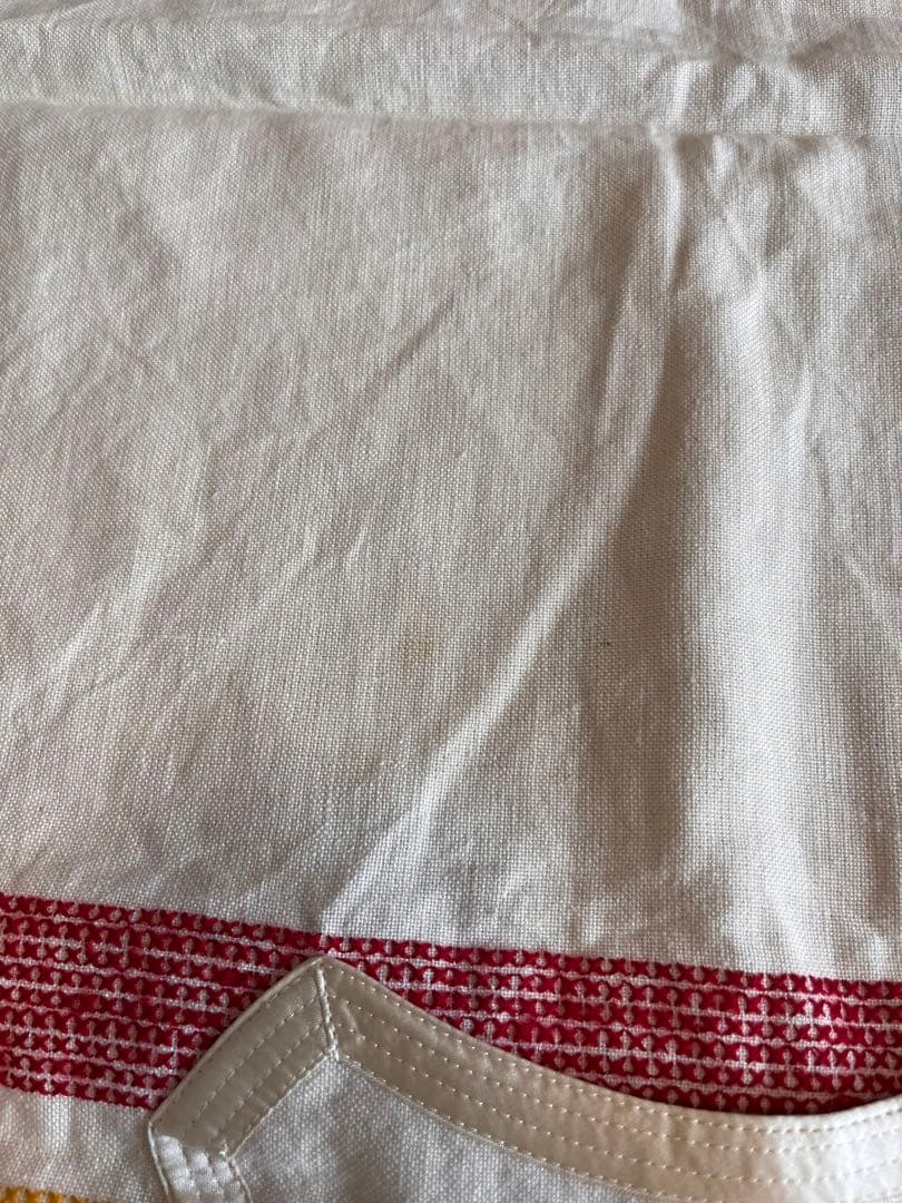 ナンバーナイン　シルクショール　ポケット付き　白　レア