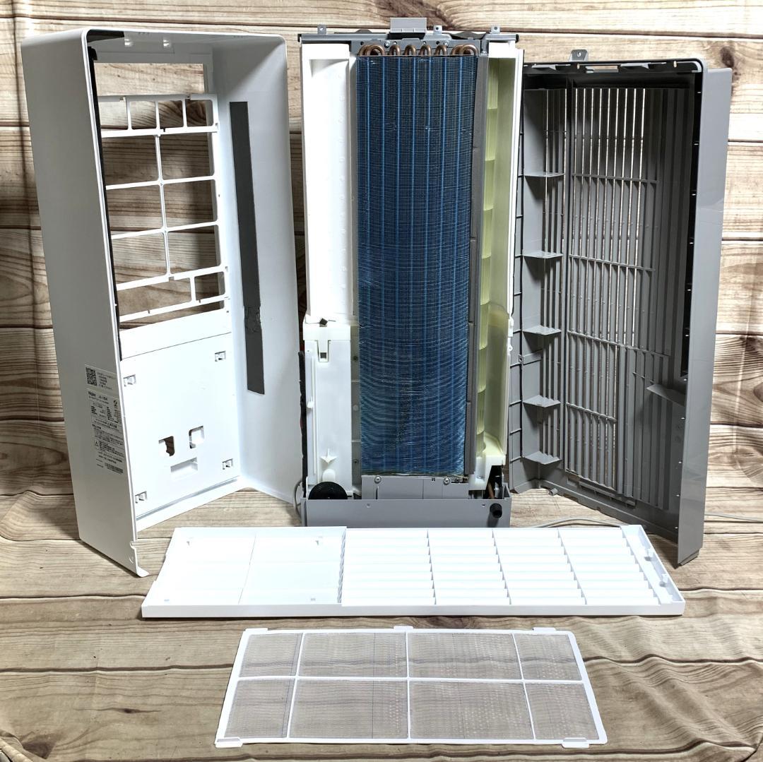 Haier 4～7畳 100V 窓用エアコン JA-16W 22年製 全清掃済♪