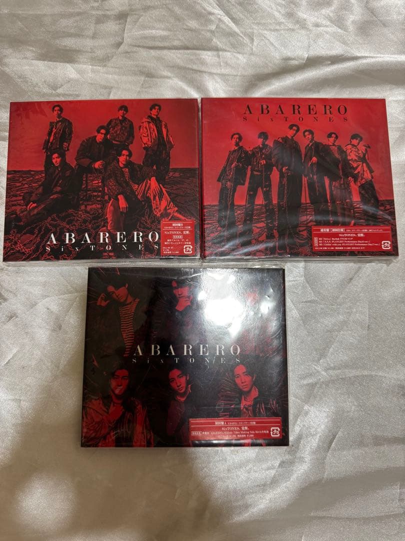 SixTONES まとめ売り 　シングル　アルバム 　ライブ映像
