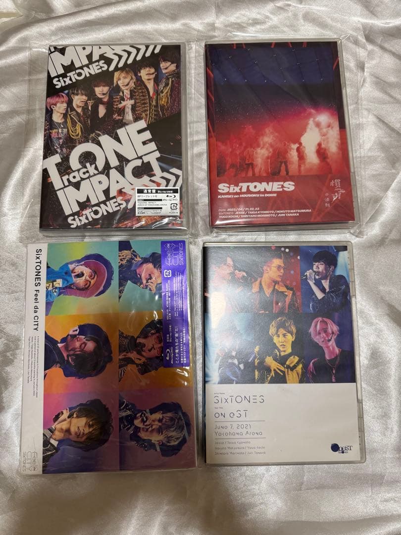 SixTONES まとめ売り 　シングル　アルバム 　ライブ映像