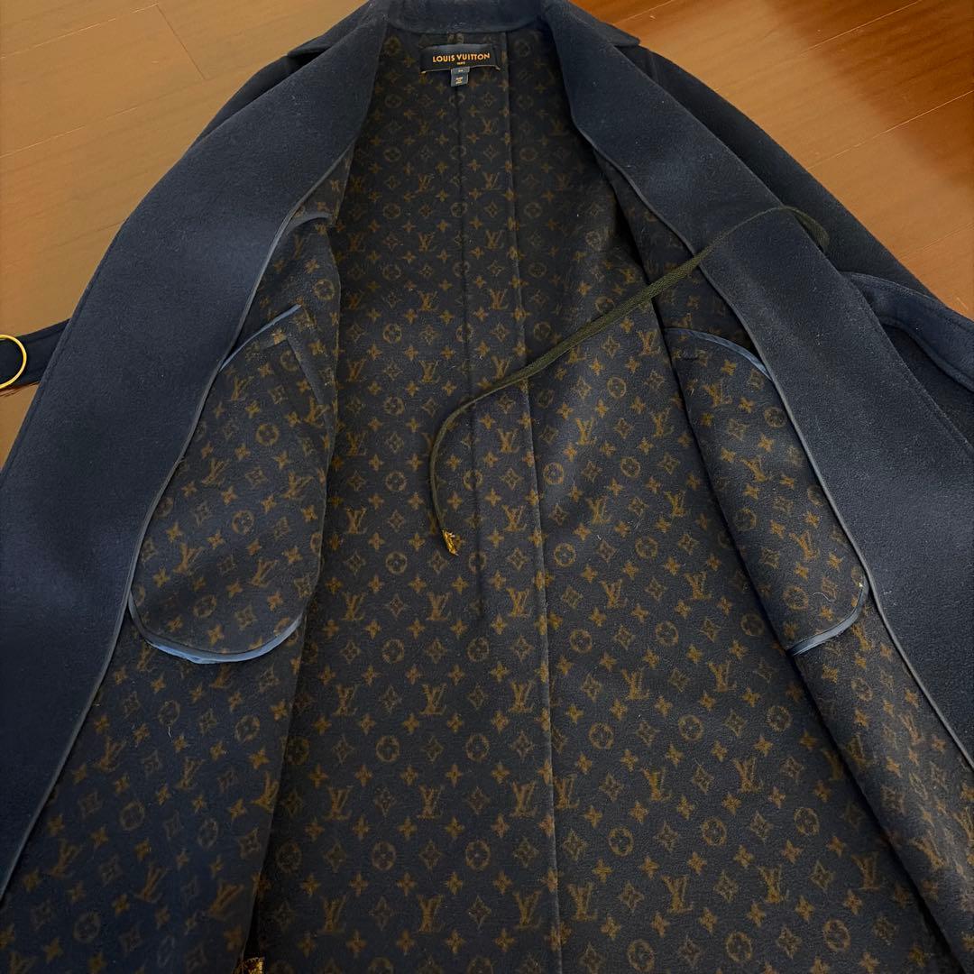 LOUIS VUITTON 34 モノグラム ロゴデザインコート