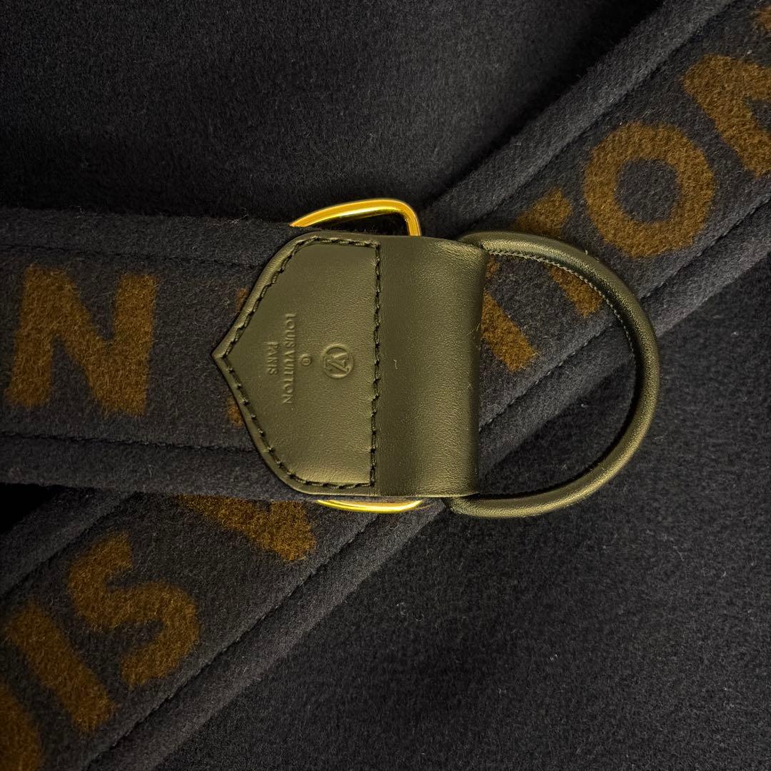 LOUIS VUITTON 34 モノグラム ロゴデザインコート