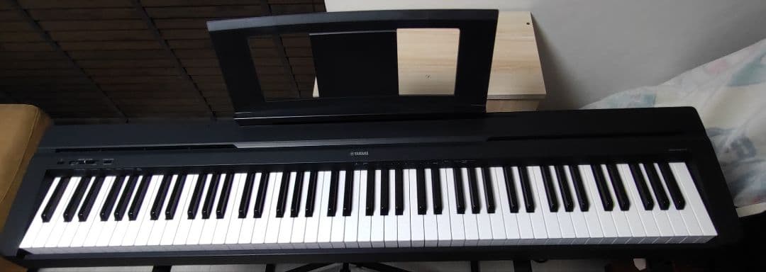 【手渡し限定】2021年製 ヤマハ P-45B Xスタンド イス 一式