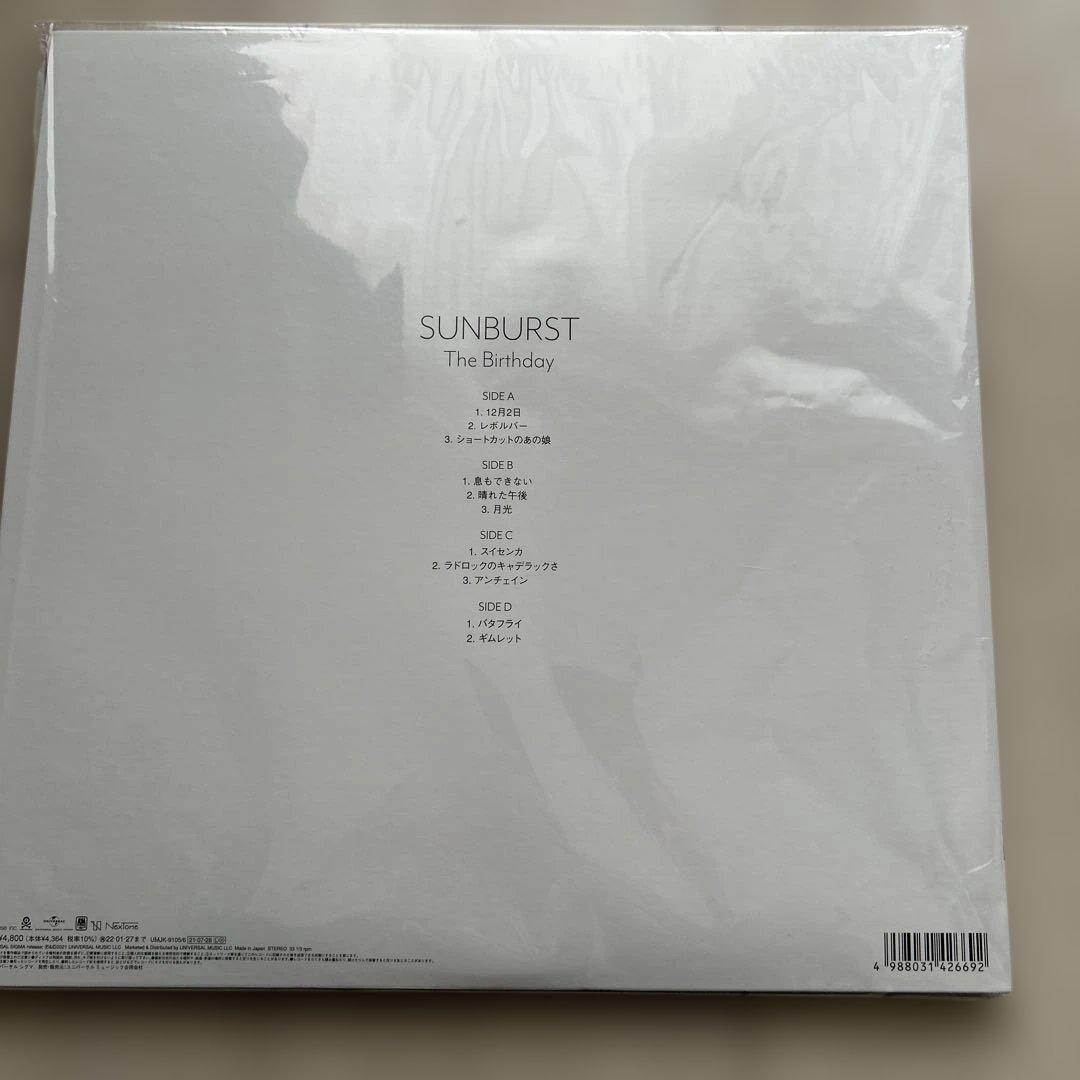 The Birthday SUNBURST レコード