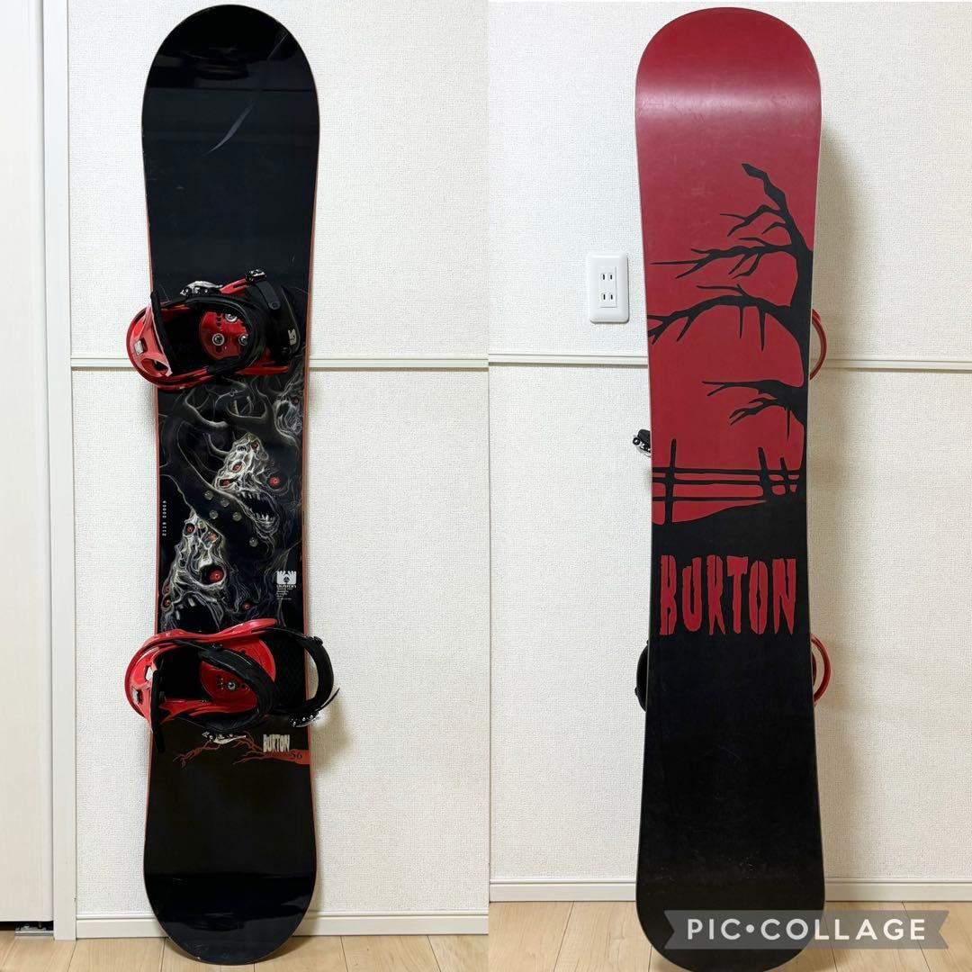 BURTON バートン Dragon ドラゴン 156cm スノーボードセット