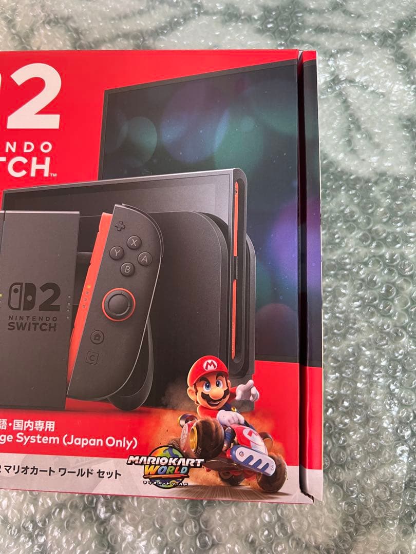 【新品未使用】Nintendo Switch 2本体 マリオカートワールドセット
