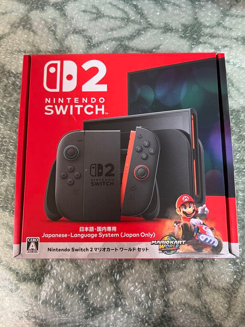 【新品未使用】Nintendo Switch 2本体 マリオカートワールドセット