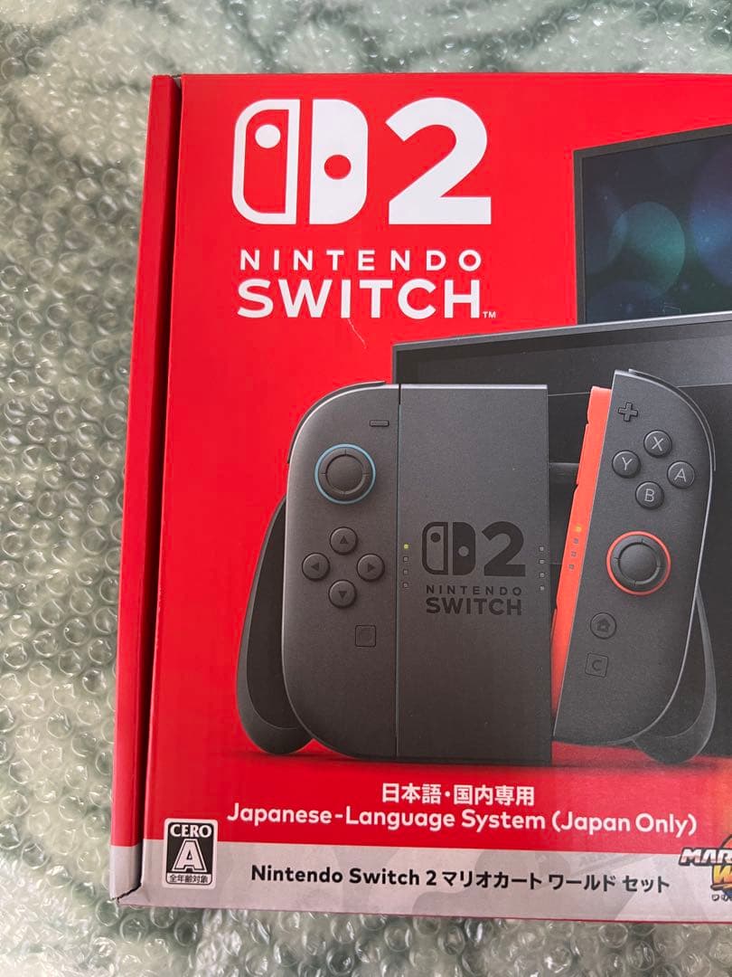 【新品未使用】Nintendo Switch 2本体 マリオカートワールドセット