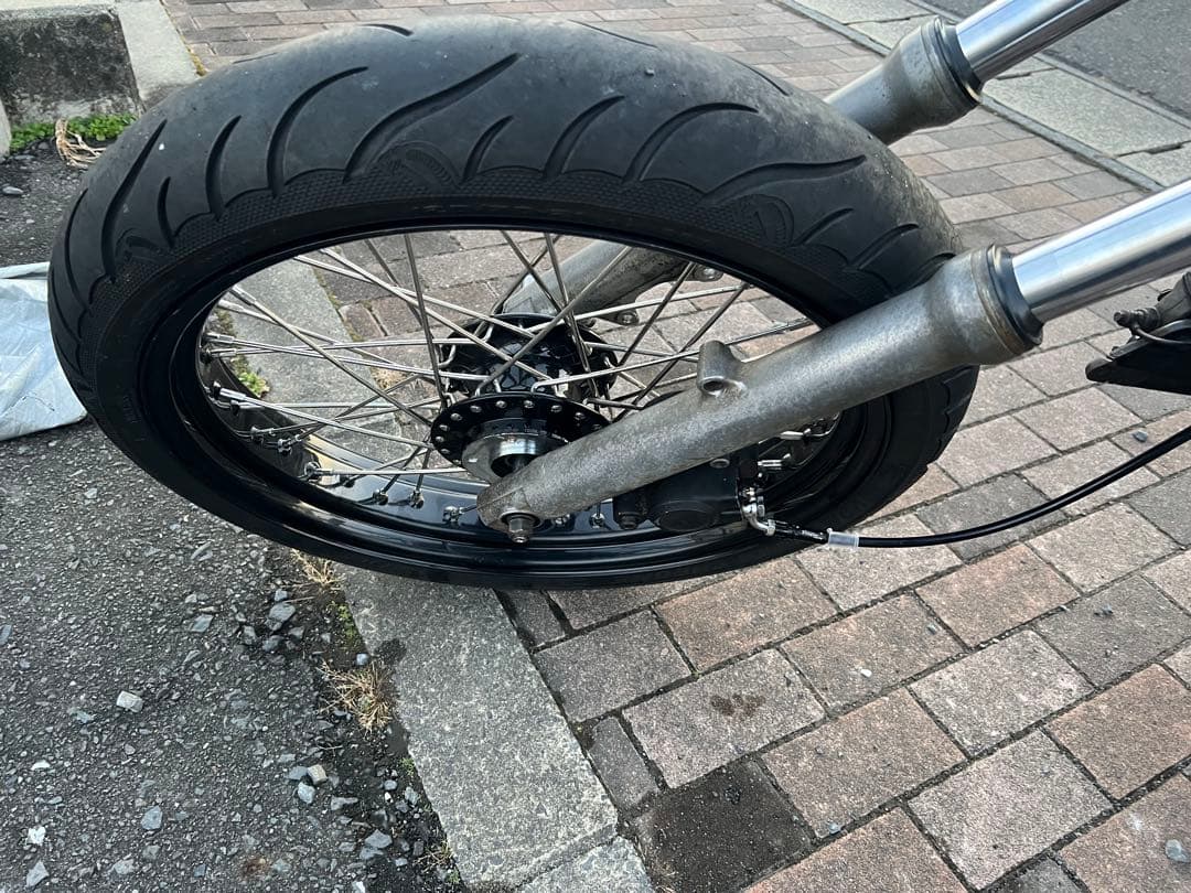 【送料無料❣️激レア】ハーレー21インチホイールDNA？PM？ショベルパン エボ