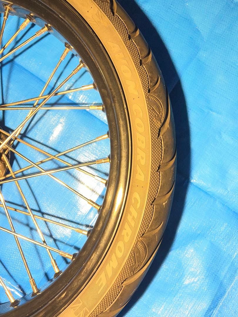 【送料無料❣️激レア】ハーレー21インチホイールDNA？PM？ショベルパン エボ