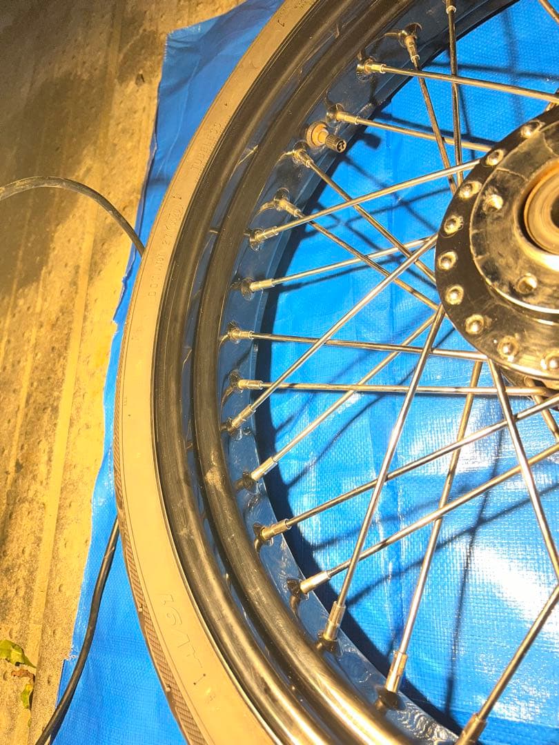 【送料無料❣️激レア】ハーレー21インチホイールDNA？PM？ショベルパン エボ