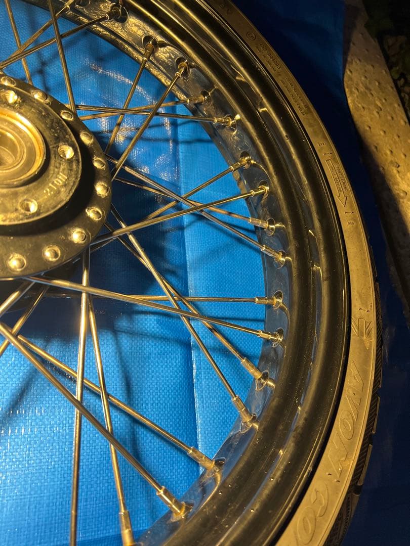 【送料無料❣️激レア】ハーレー21インチホイールDNA？PM？ショベルパン エボ