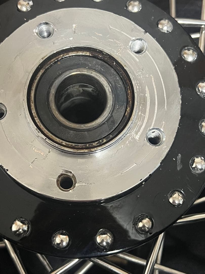 【送料無料❣️激レア】ハーレー21インチホイールDNA？PM？ショベルパン エボ