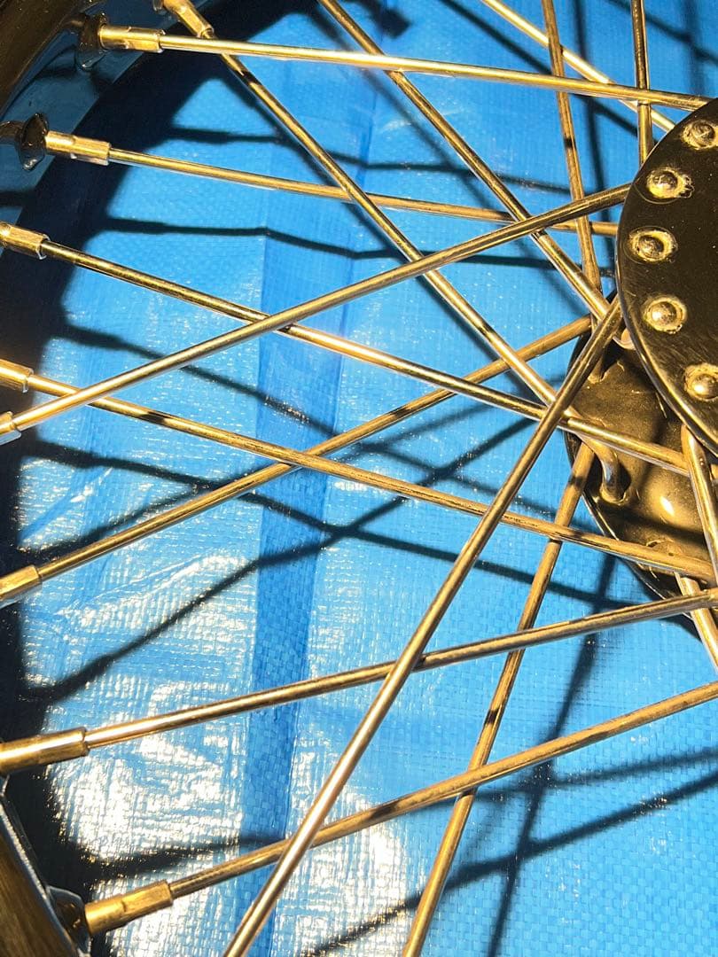 【送料無料❣️激レア】ハーレー21インチホイールDNA？PM？ショベルパン エボ