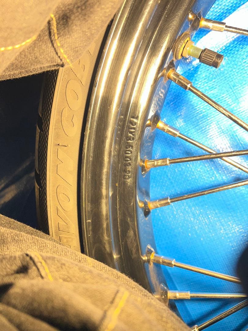 【送料無料❣️激レア】ハーレー21インチホイールDNA？PM？ショベルパン エボ