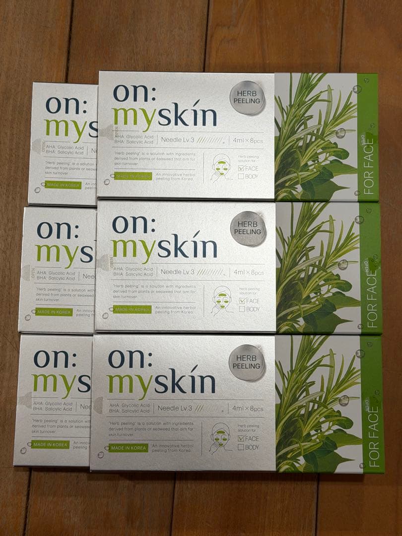 on: myskin ハーブピーリング 6個セット