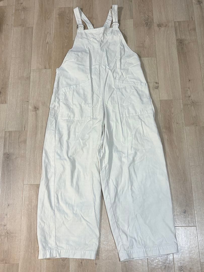 かぐれ デニムサロペット アイボリー