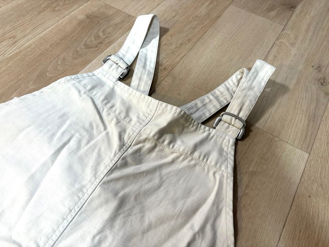 かぐれ デニムサロペット アイボリー