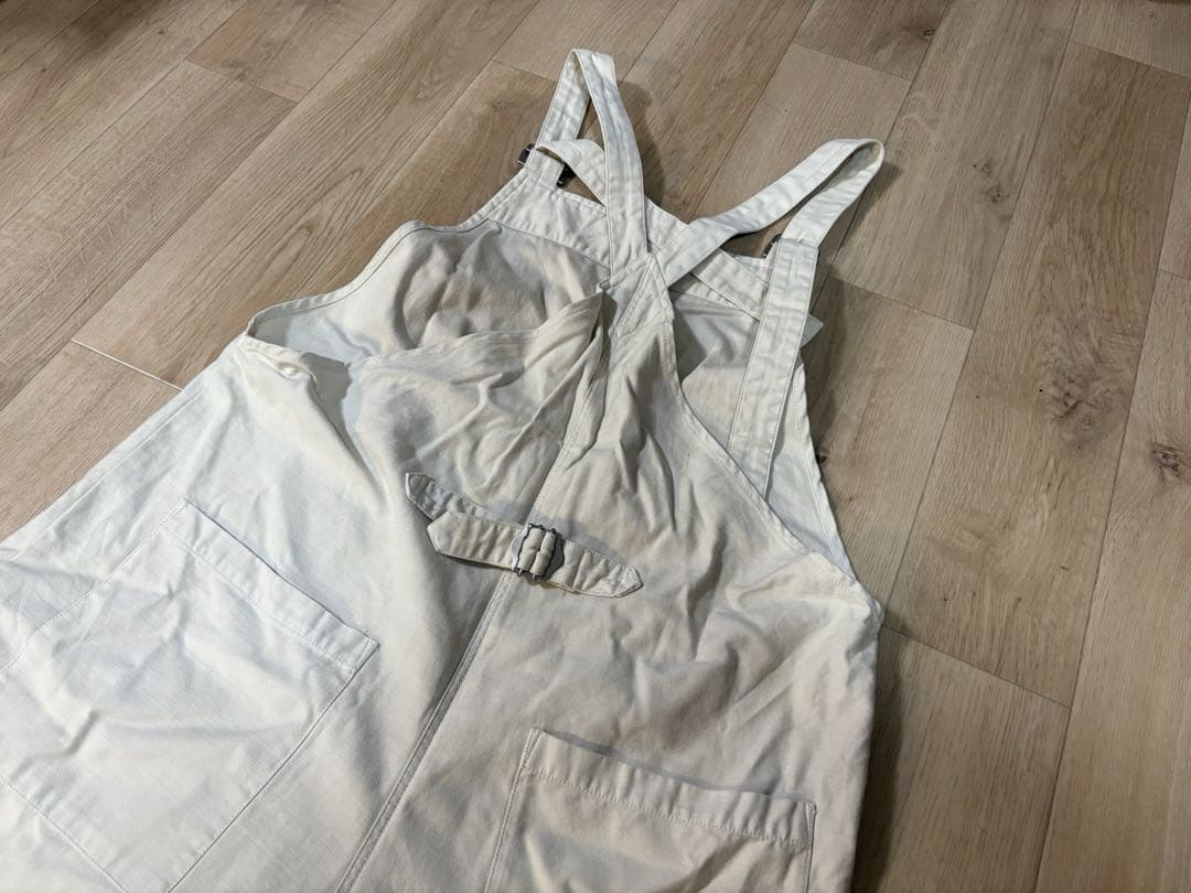 かぐれ デニムサロペット アイボリー