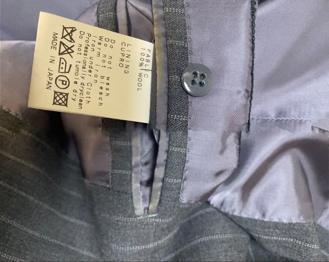 RINGJACKET春夏グレーストライプスーツ