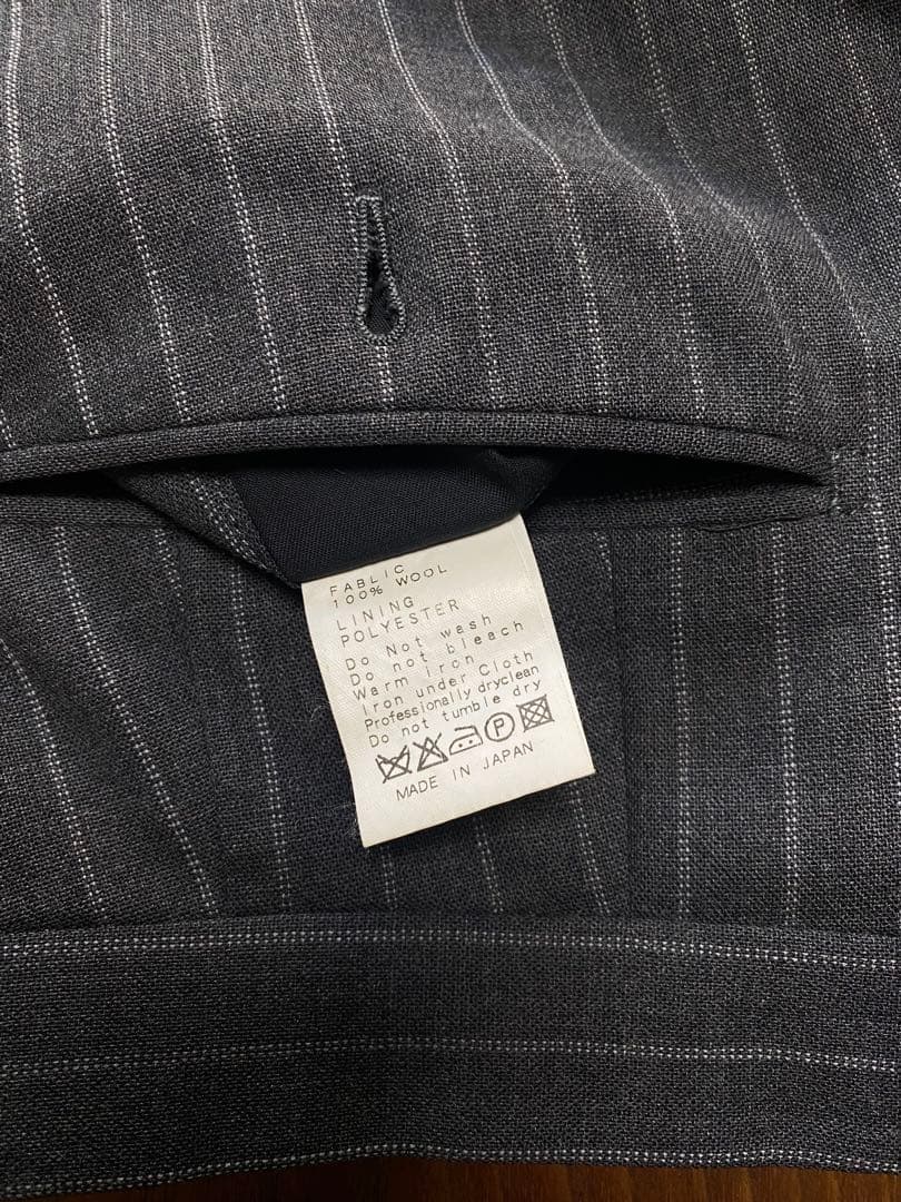 RINGJACKET春夏グレーストライプスーツ