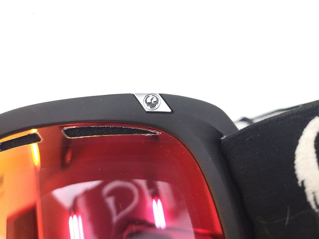 美品 DRAGON スノーボードスキーゴーグル ドラコン ミラーレンズ