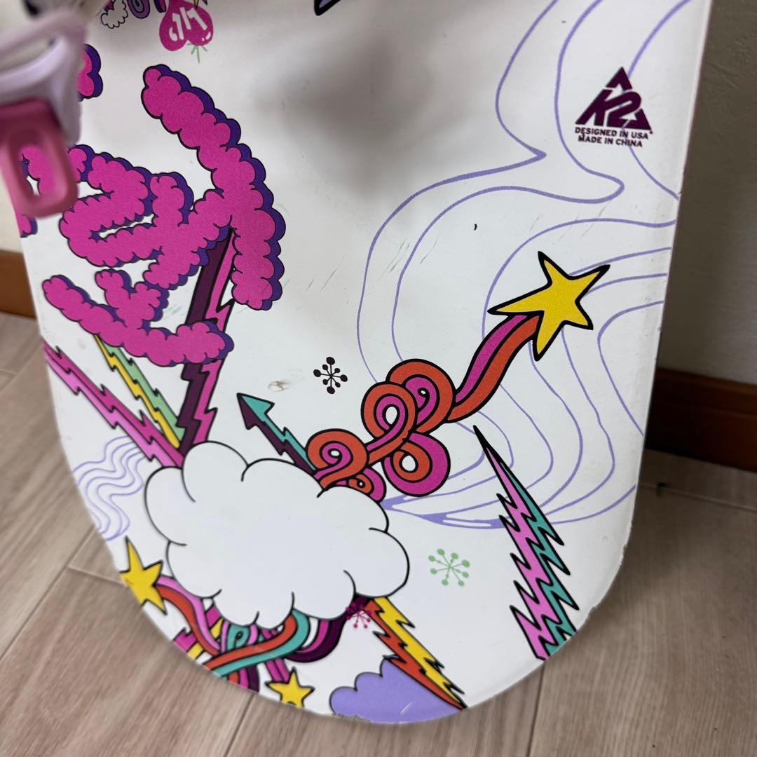 K2 キッズスノーボードセット 120cm ブーツ22cm
