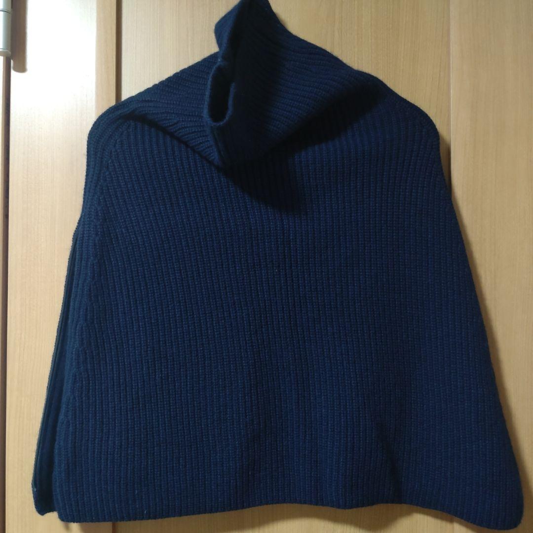 グットグリーフ　ニットスヌード　ネイビー