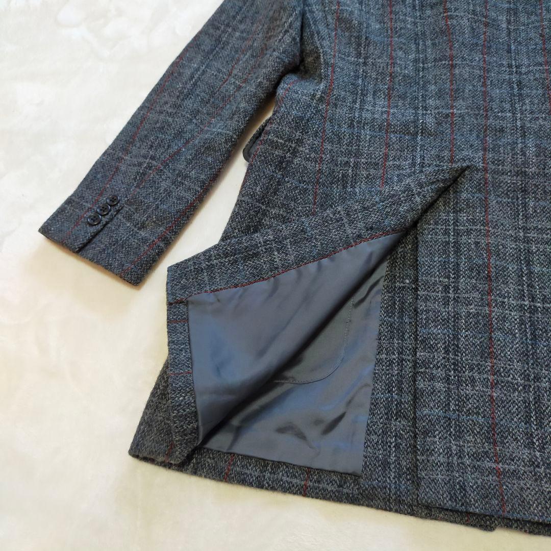 美品　BEAMS×HARRIS TWEED　チェスターコート　Мサイズ